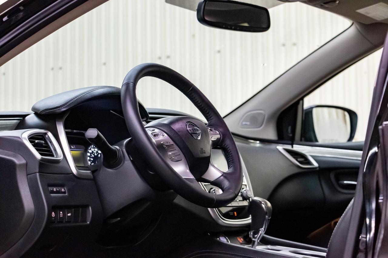 2018 Nissan Murano AWD SL Midnight Leather Roof Nav Red Deer AB