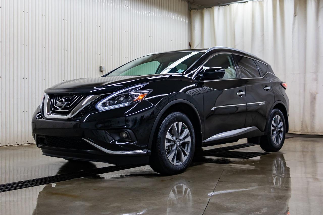 2018 Nissan Murano AWD SL Midnight Leather Roof Nav Red Deer AB
