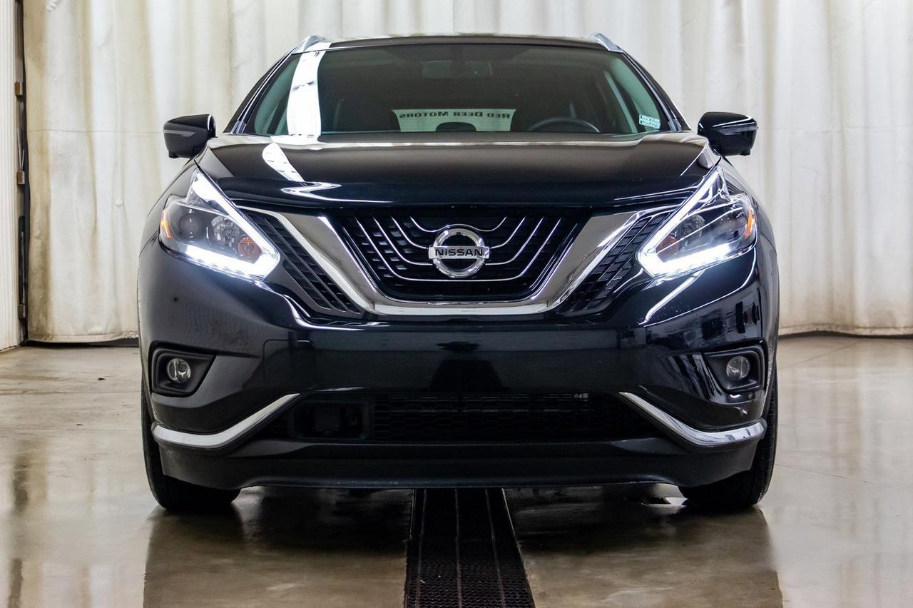 2018 Nissan Murano AWD SL Midnight Leather Roof Nav Red Deer AB