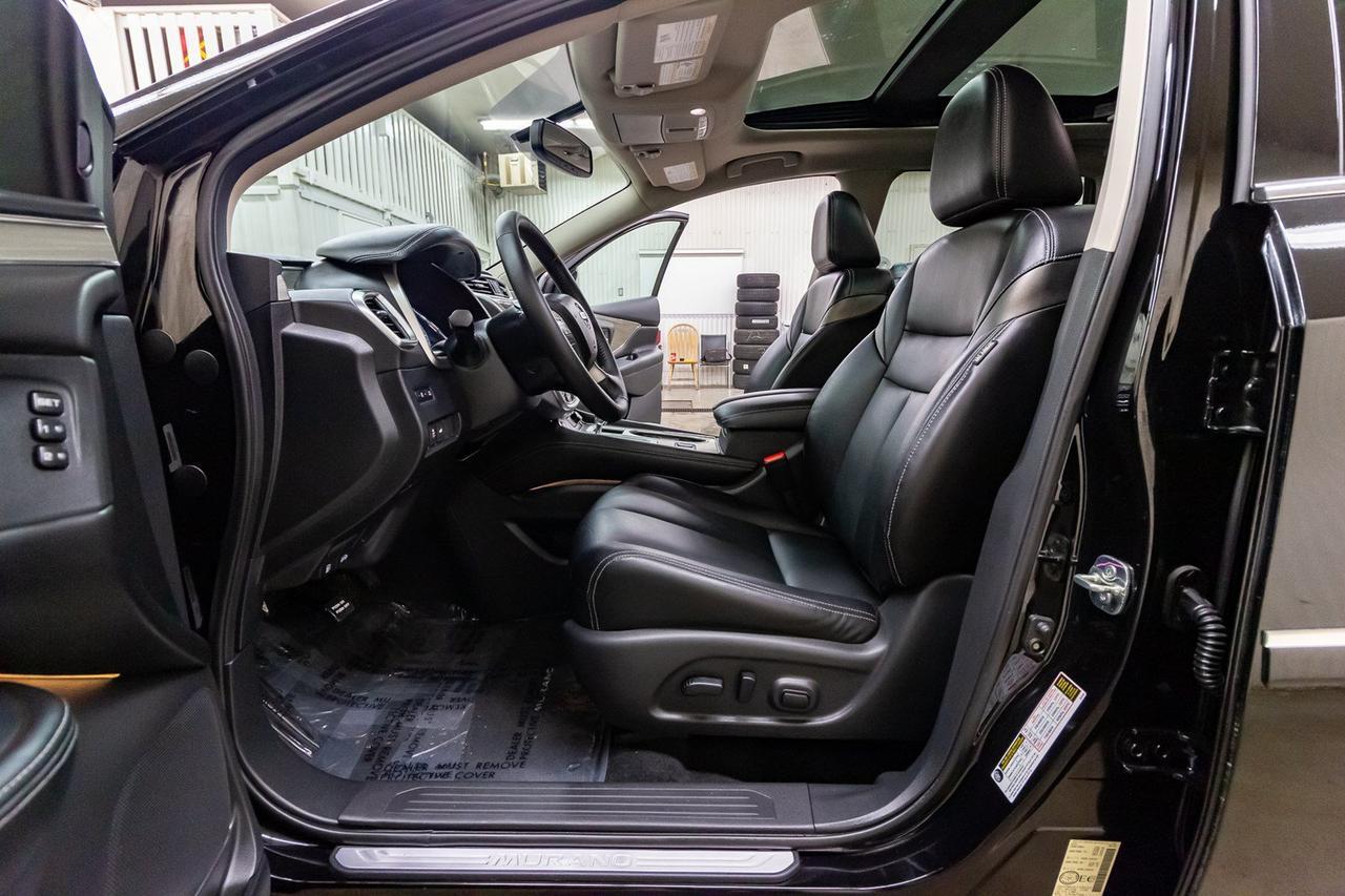 2018 Nissan Murano AWD SL Midnight Leather Roof Nav Red Deer AB
