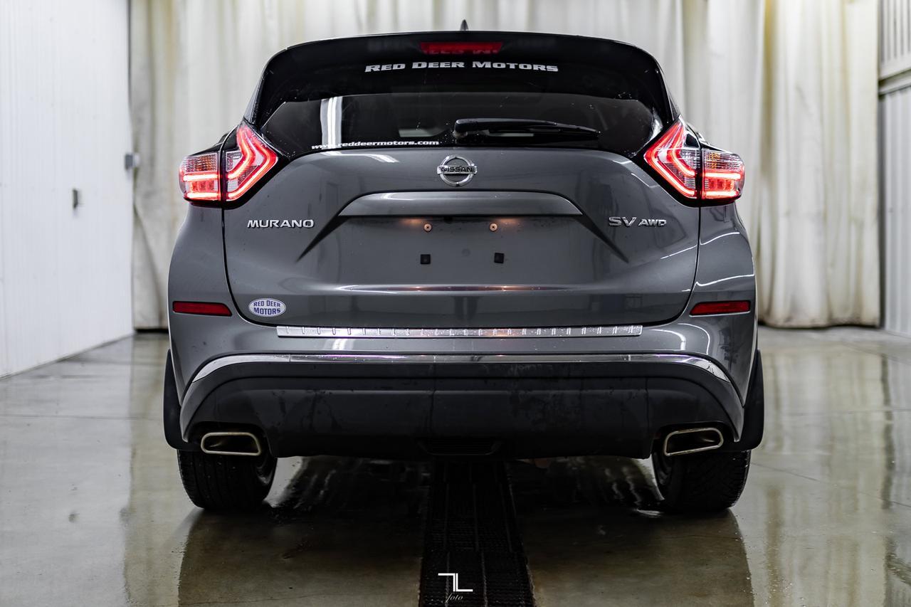 2018 Nissan Murano AWD SV Nav Roof BCam Red Deer AB