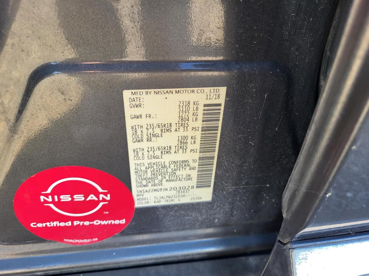 2018 Nissan Murano FWD S Beeville TX