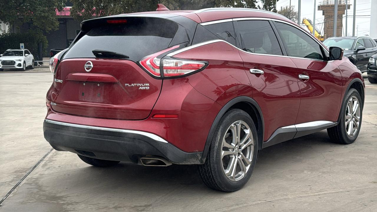 2018 Nissan Murano Platinum  Selma TX