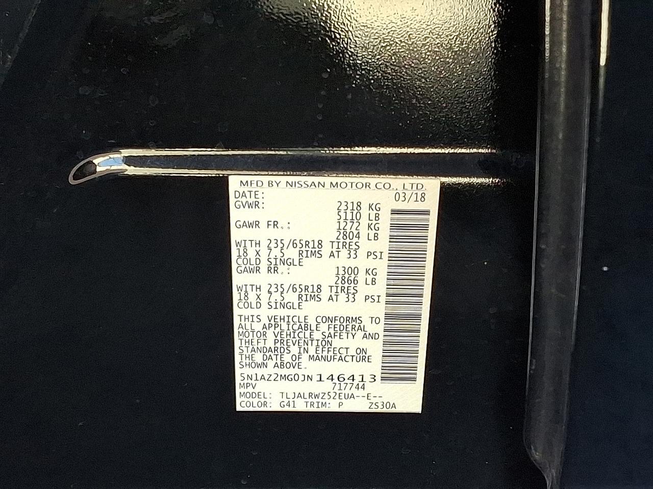 2018 Nissan Murano SL Vineland NJ