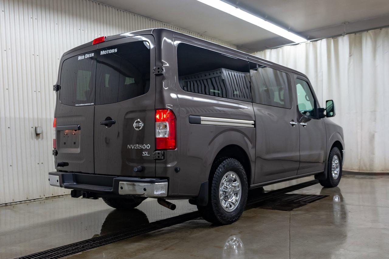 2018 Nissan NV 3500 SL 12 Passenger Nav BCam Red Deer AB