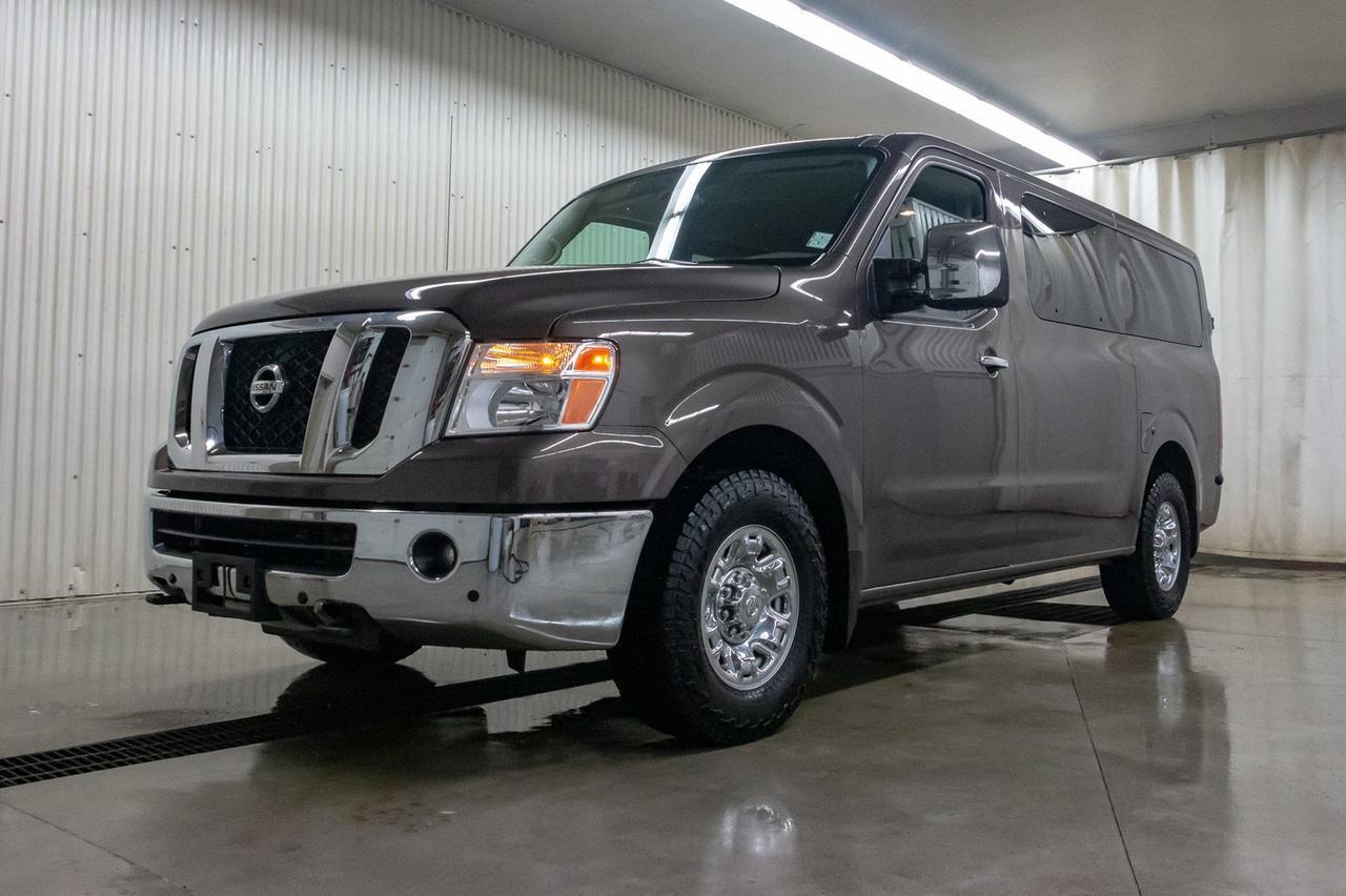 2018 Nissan NV 3500 SL 12 Passenger Nav BCam Red Deer AB