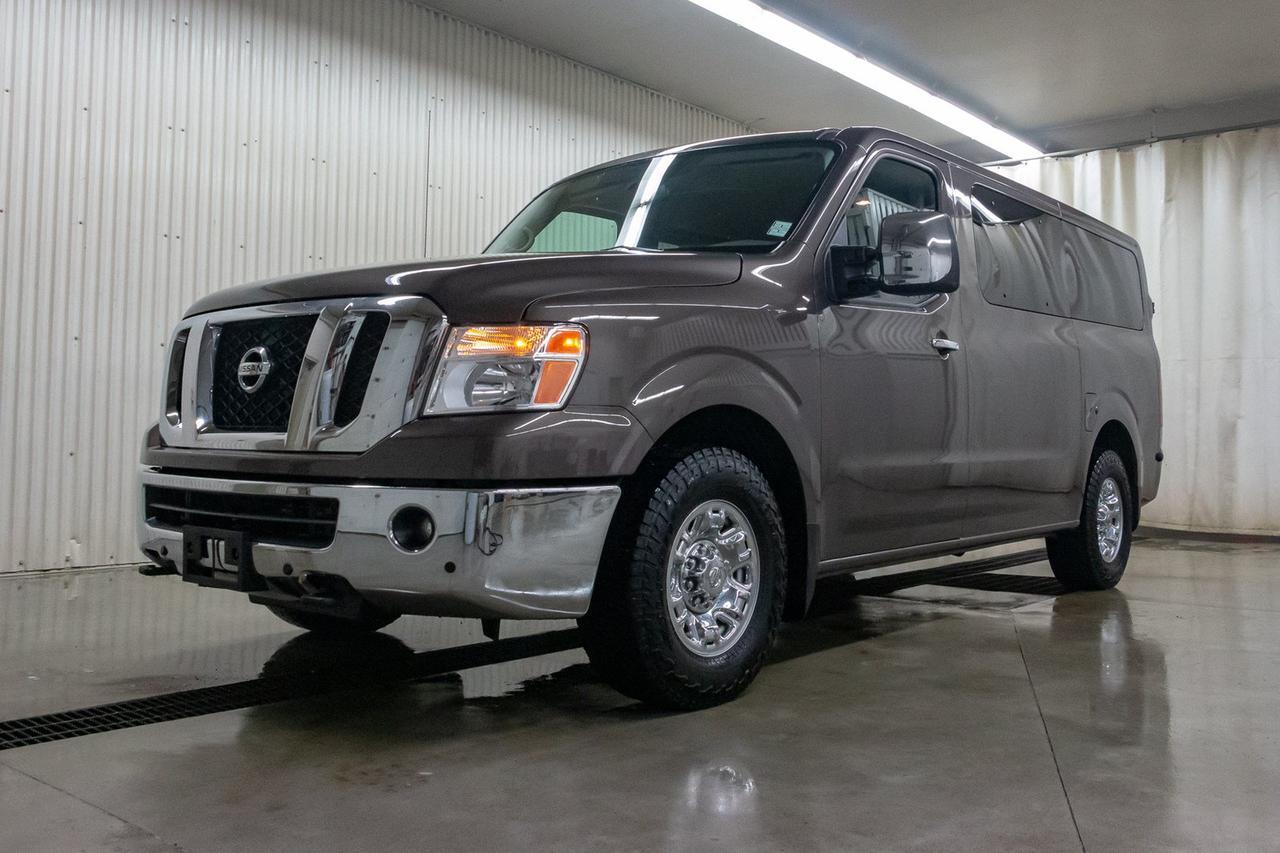 2018 Nissan NV 3500 SL 12 Passenger Nav BCam Red Deer AB