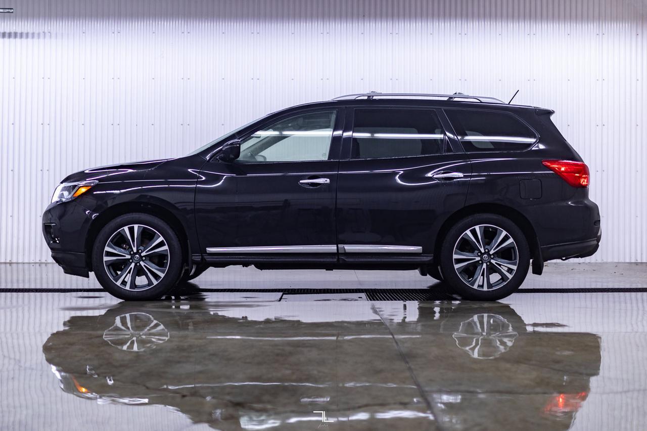 2018 Nissan Pathfinder AWD Platinum Leather Roof Nav BCam Red Deer AB