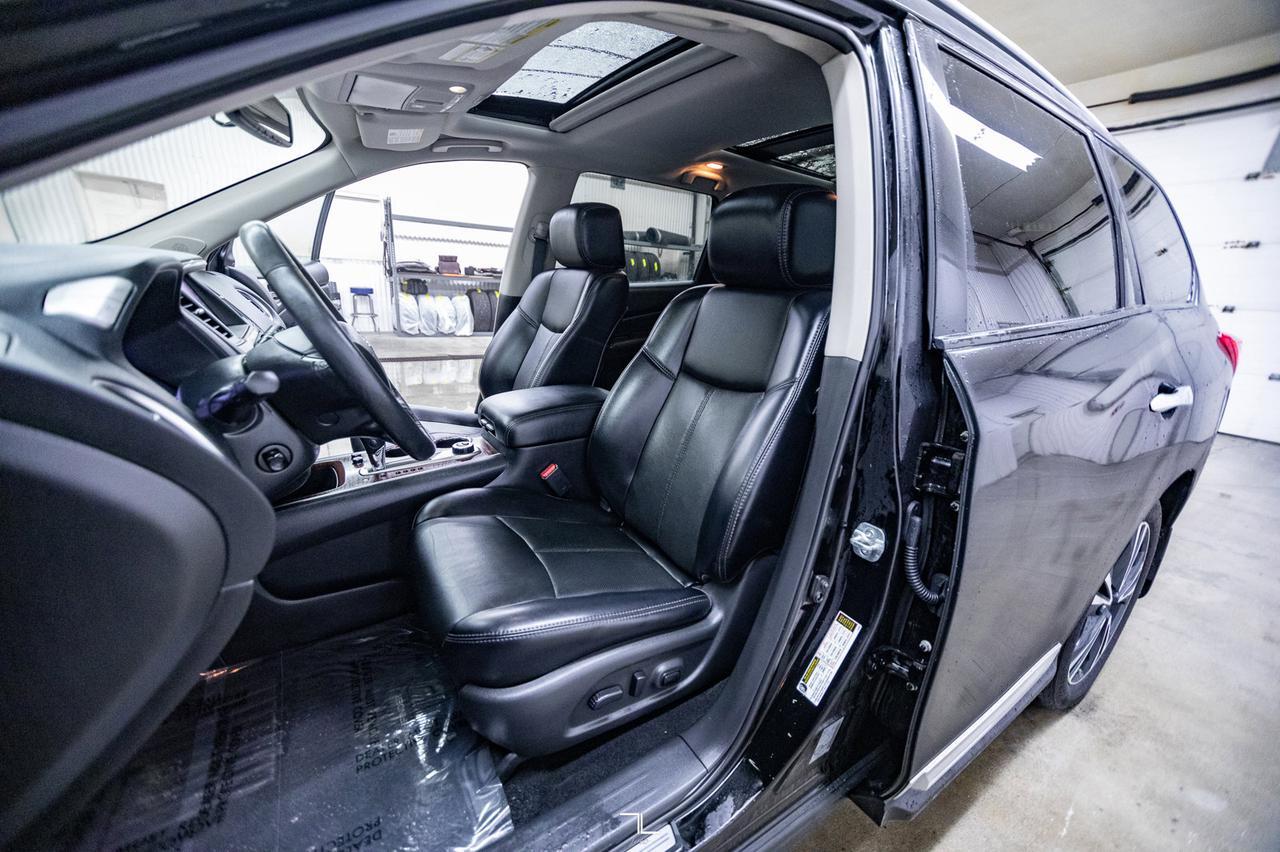 2018 Nissan Pathfinder AWD Platinum Leather Roof Nav BCam Red Deer AB