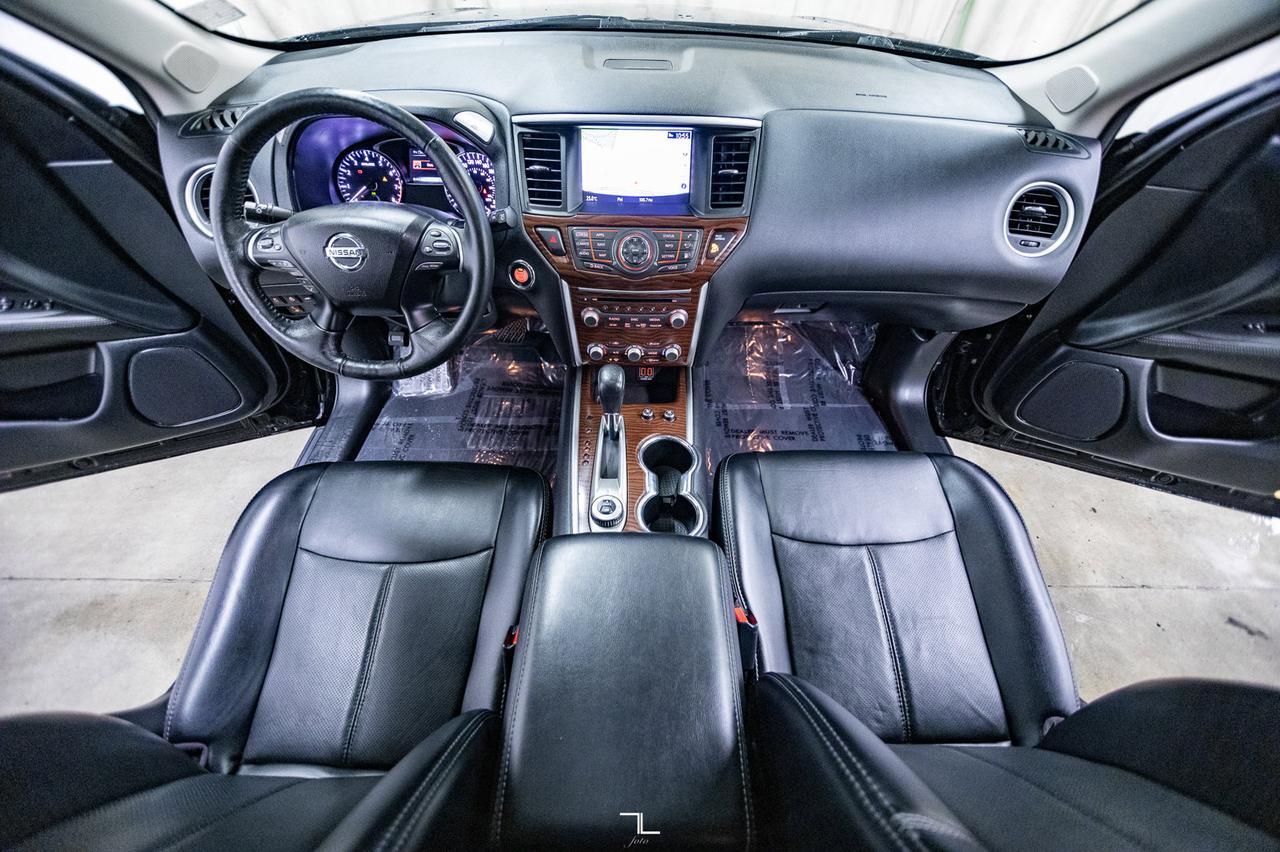 2018 Nissan Pathfinder AWD Platinum Leather Roof Nav BCam Red Deer AB