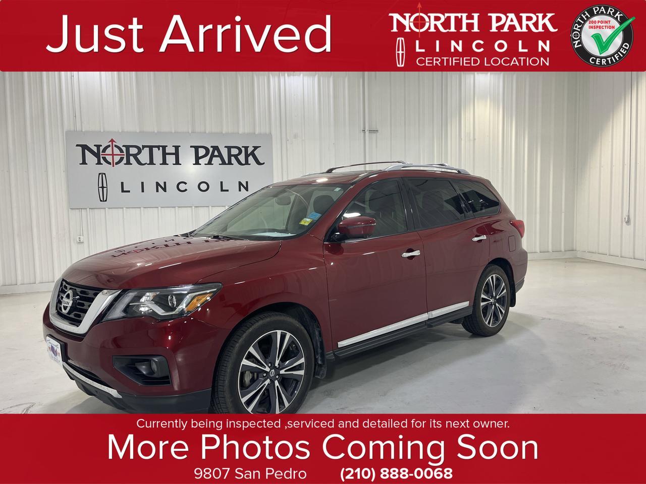 2018 Nissan Pathfinder Platinum San Antonio TX