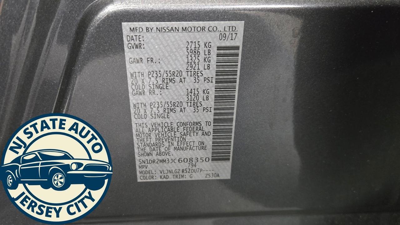 2018 Nissan Pathfinder SL Jersey City NJ