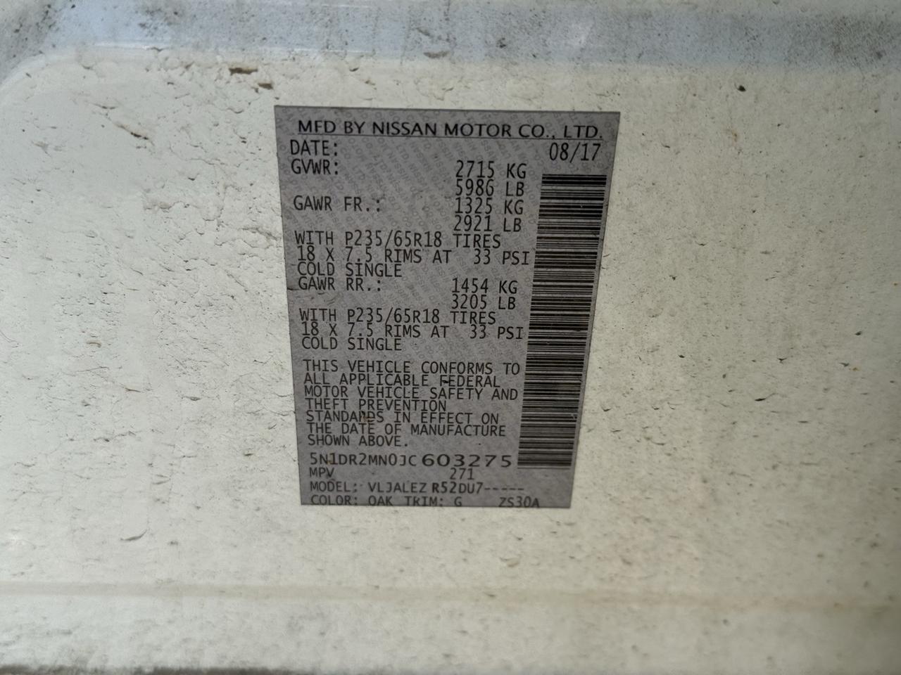 2018 Nissan Pathfinder SV Crestwood KY