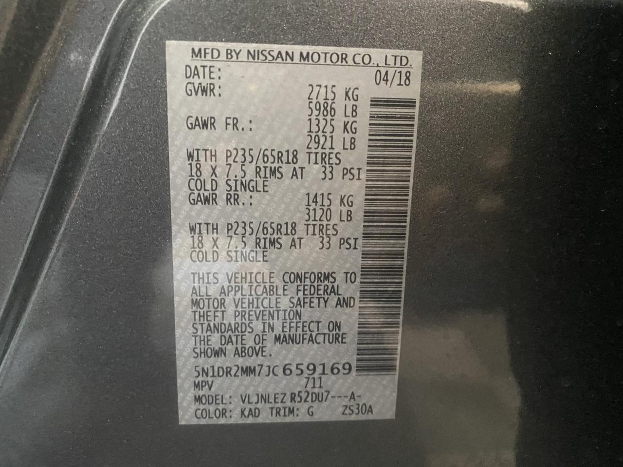 2018 Nissan Pathfinder SV Richmond Hill NY