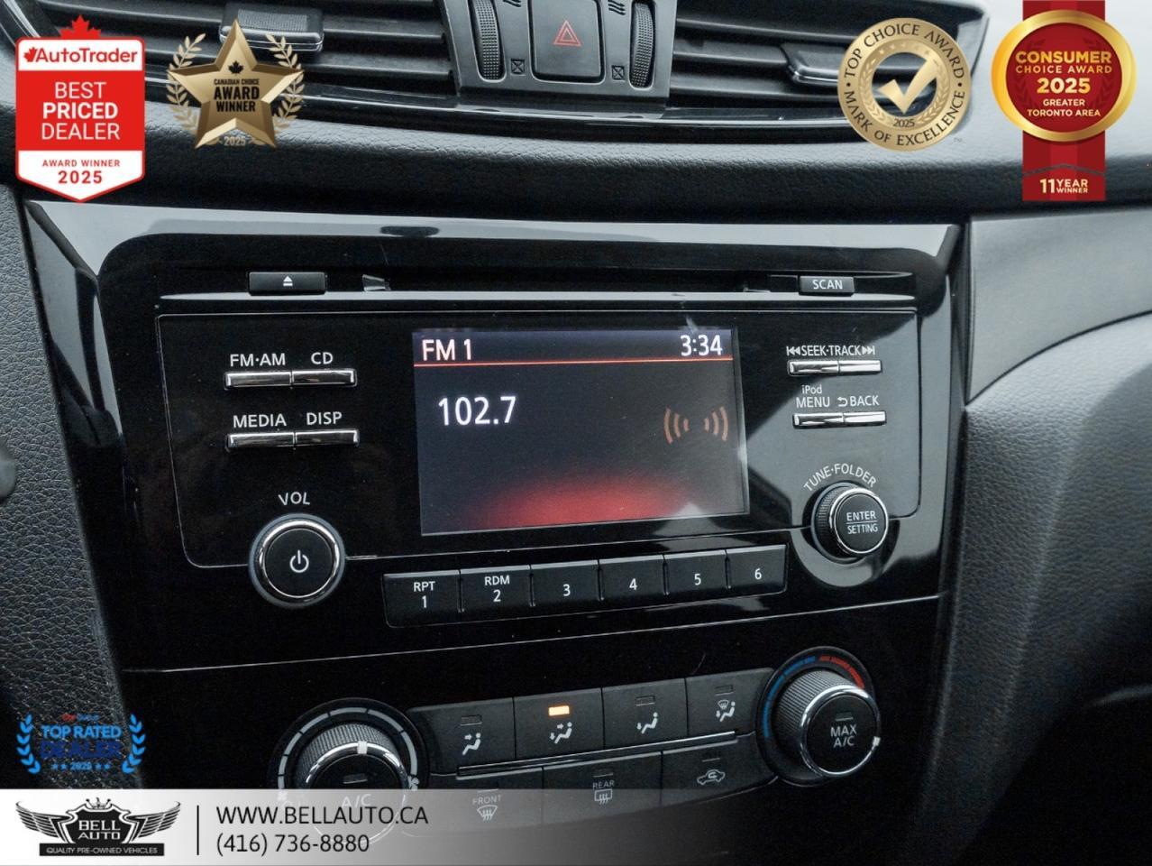 2018 Nissan Qashqai S | AUTOMATIC | B.CAM | DGTL RADIO | HTD SEATS | BLTH Toronto ON