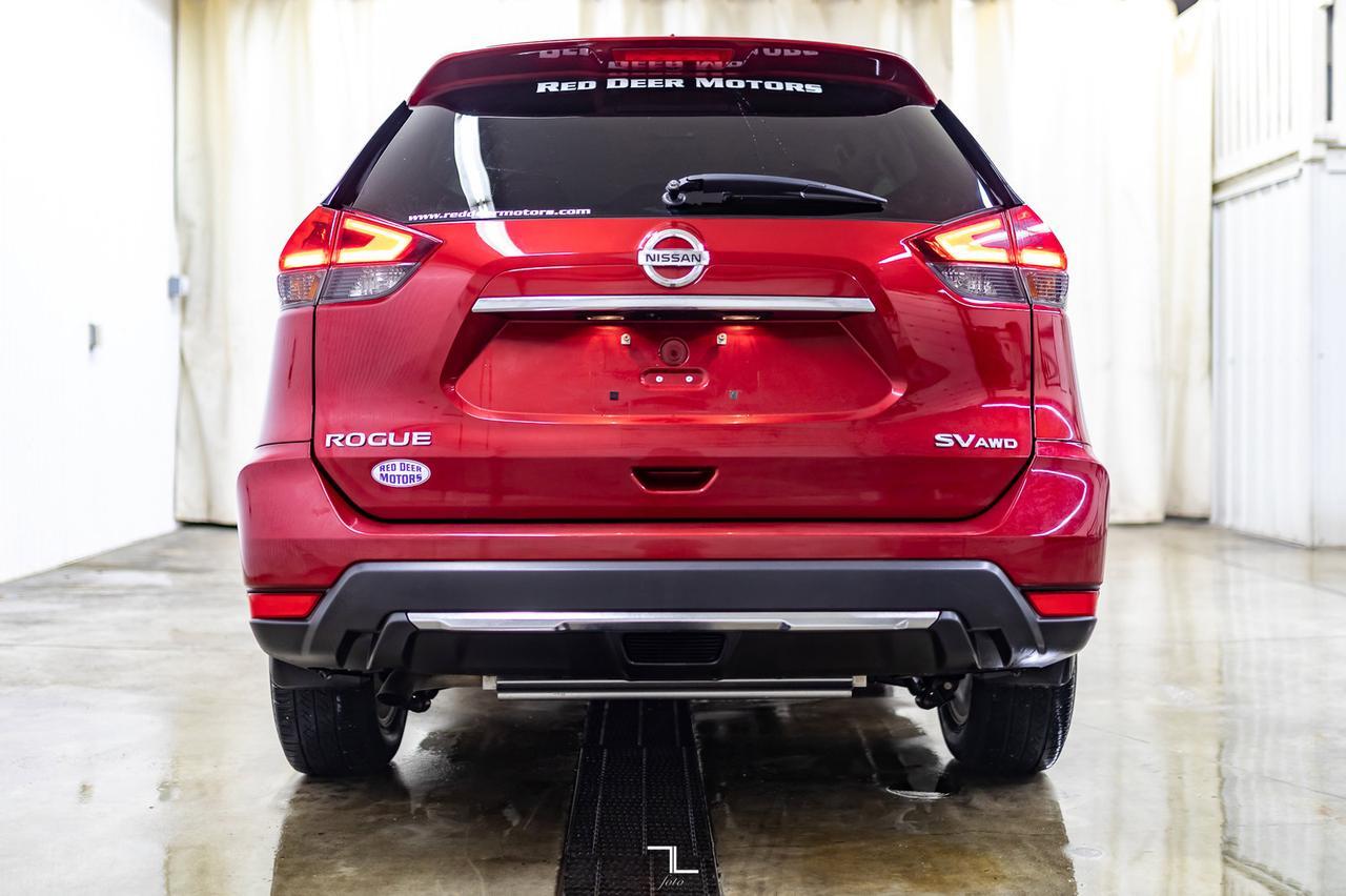 2018 Nissan Rogue AWD SV BCam Heated Seats Red Deer AB