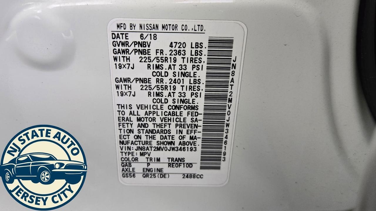 2018 Nissan Rogue SL Jersey City NJ
