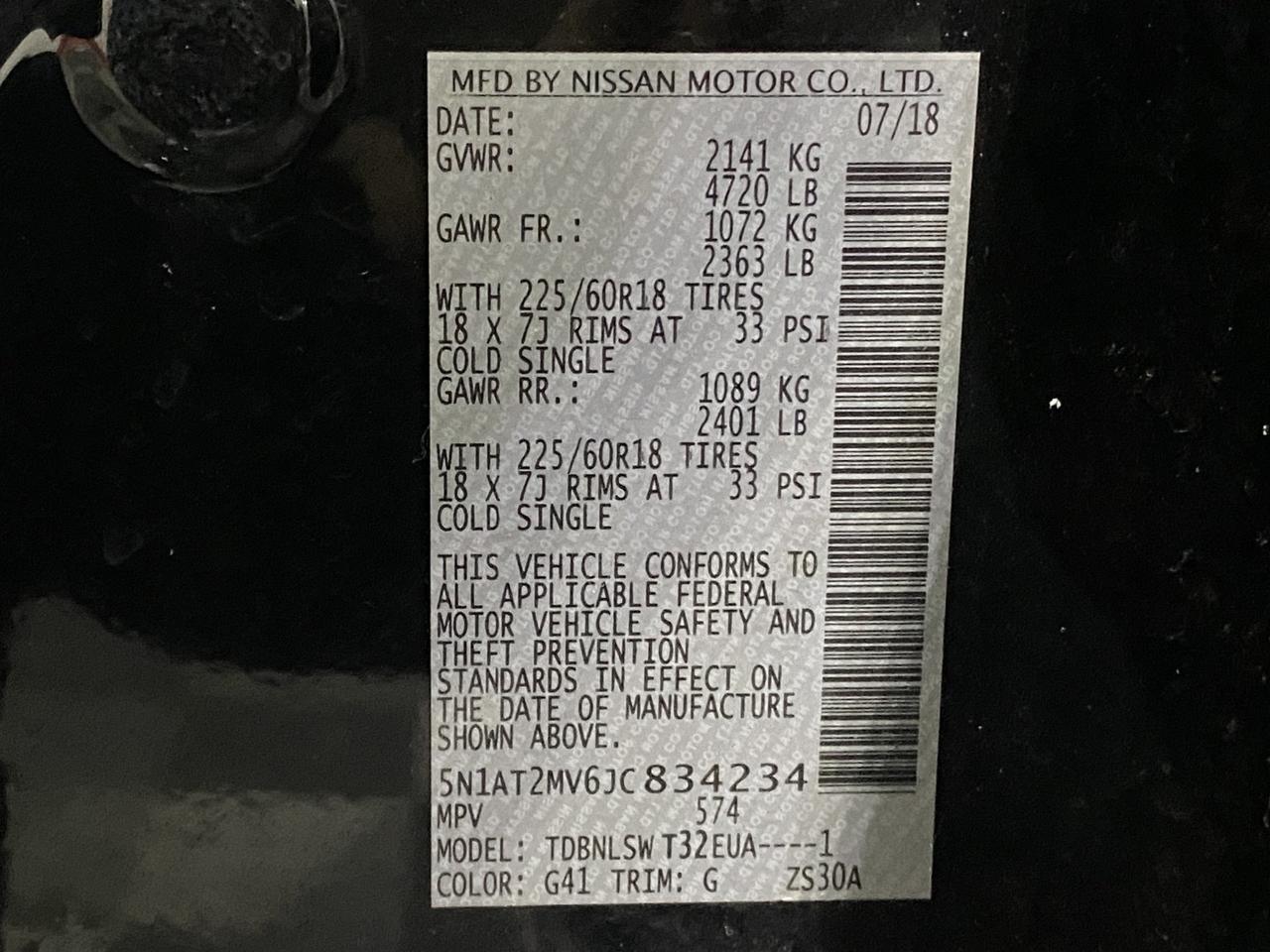 2018 Nissan Rogue SL Richmond Hill NY