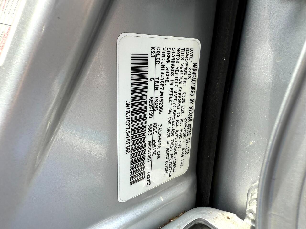 2018 Nissan Rogue Sport 2018.5 FWD S Jacksonville FL