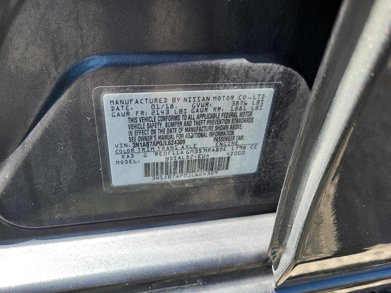 2018 Nissan Sentra SV Beeville TX