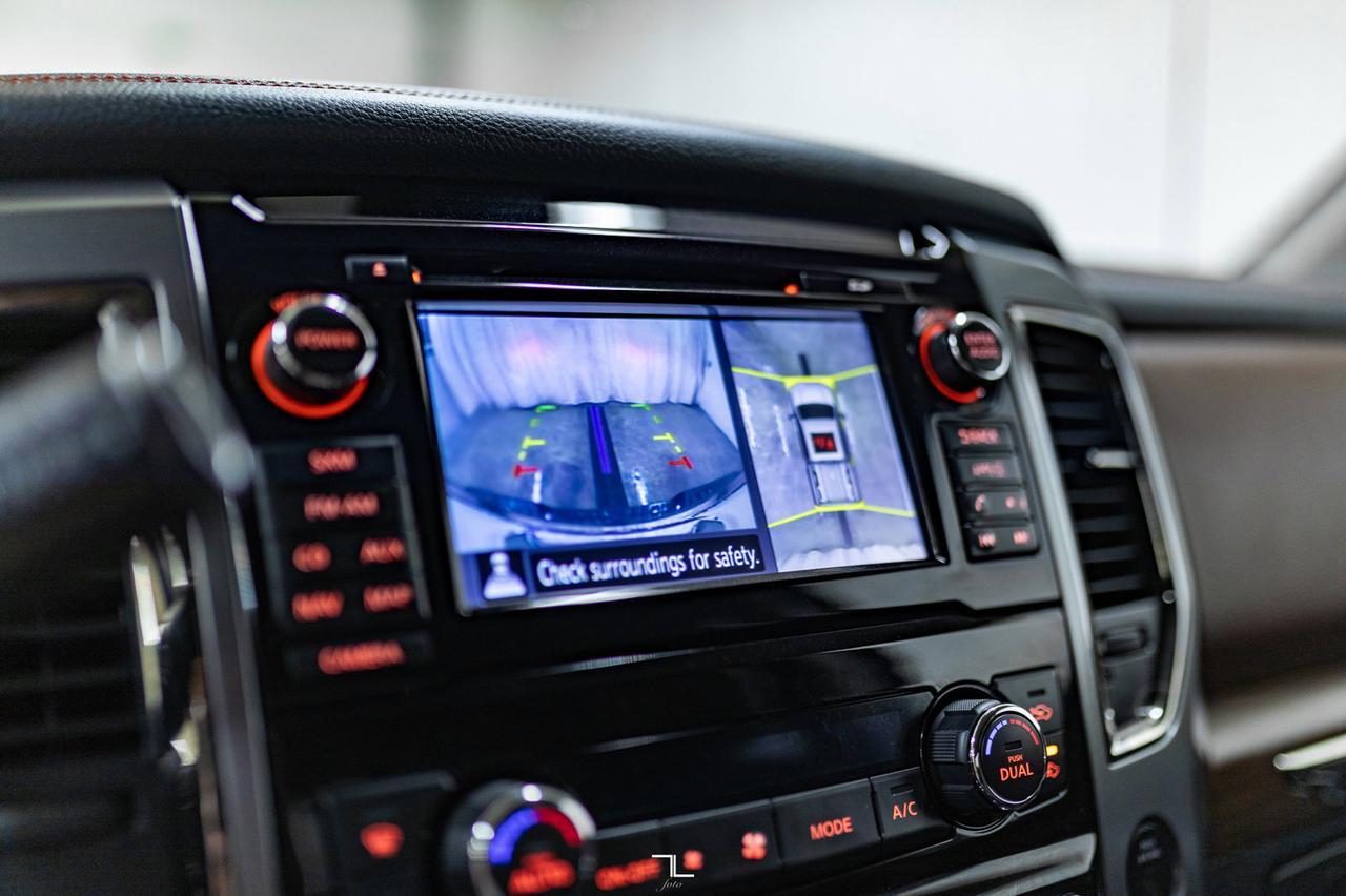 2018 Nissan Titan 4x4 Crew Cab Platinum Reserve Leather Nav BCam Red Deer AB