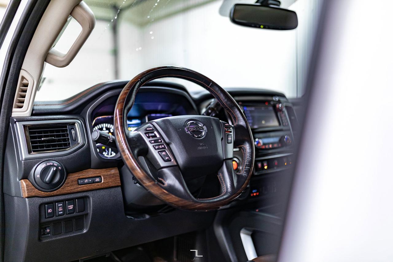 2018 Nissan Titan 4x4 Crew Cab Platinum Reserve Leather Nav BCam Red Deer AB