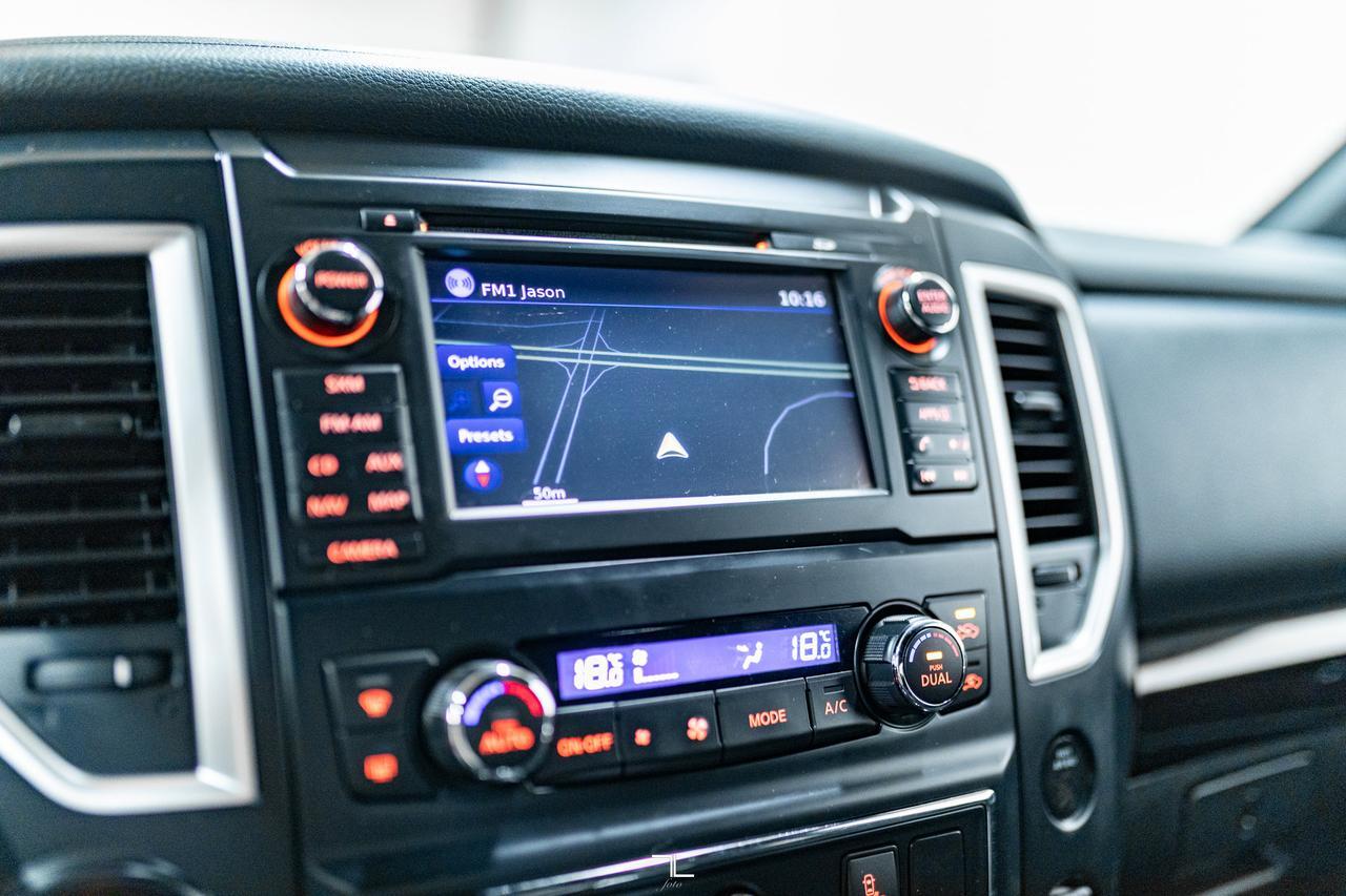 2018 Nissan Titan 4x4 Crew Cab SV Midnight Edition Nav BCam Red Deer AB