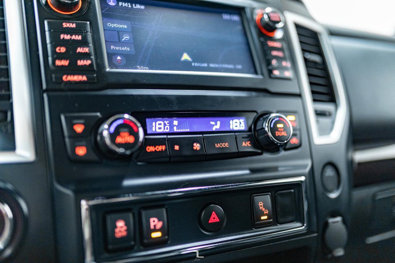 2018 Nissan Titan 4x4 Crew Cab SV Midnight Edition Nav BCam Red Deer AB