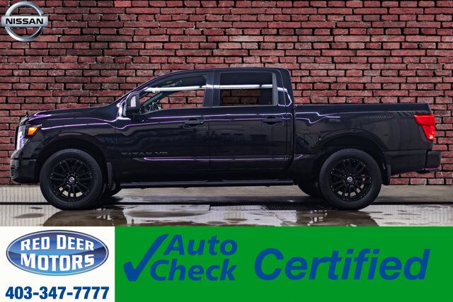 2018 Nissan Titan 4x4 Crew Cab SV Midnight Edition Nav BCam