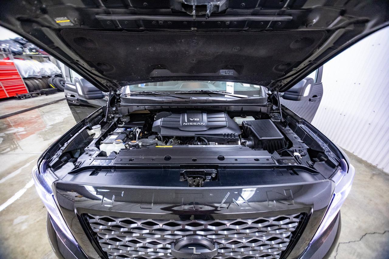 2018 Nissan Titan 4x4 Crew Cab SV Midnight Nav BCam Red Deer AB