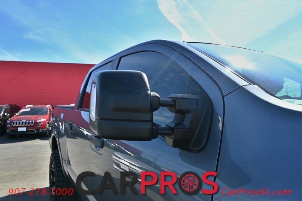 2018 Nissan Titan PRO-4X - Lifted - Fuel Wheels - 35in Tires - PRO-4X Utility Package - Comfort & Convenience Package - 5.6L V8 - 4X4 - Crew Cab - Pust To Start w/ Keyless Entry - Tow Package - 1 Owner Anchorage AK