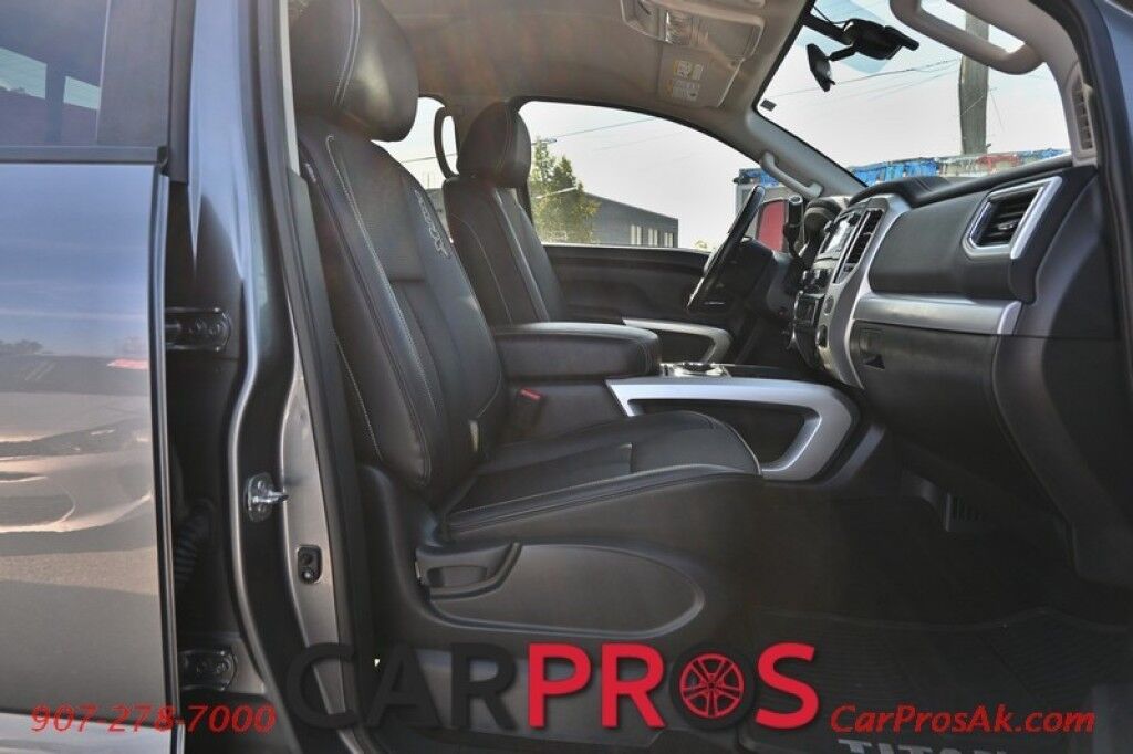 2018 Nissan Titan PRO-4X - Lifted - Fuel Wheels - 35in Tires - PRO-4X Utility Package - Comfort & Convenience Package - 5.6L V8 - 4X4 - Crew Cab - Pust To Start w/ Keyless Entry - Tow Package - 1 Owner Anchorage AK