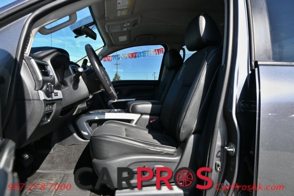 2018 Nissan Titan PRO-4X - Lifted - Fuel Wheels - 35in Tires - PRO-4X Utility Package - Comfort & Convenience Package - 5.6L V8 - 4X4 - Crew Cab - Pust To Start w/ Keyless Entry - Tow Package - 1 Owner Anchorage AK