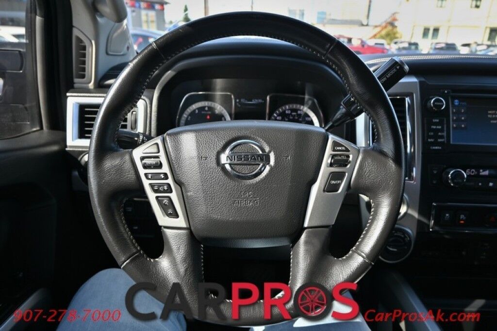 2018 Nissan Titan PRO-4X - Lifted - Fuel Wheels - 35in Tires - PRO-4X Utility Package - Comfort & Convenience Package - 5.6L V8 - 4X4 - Crew Cab - Pust To Start w/ Keyless Entry - Tow Package - 1 Owner Anchorage AK