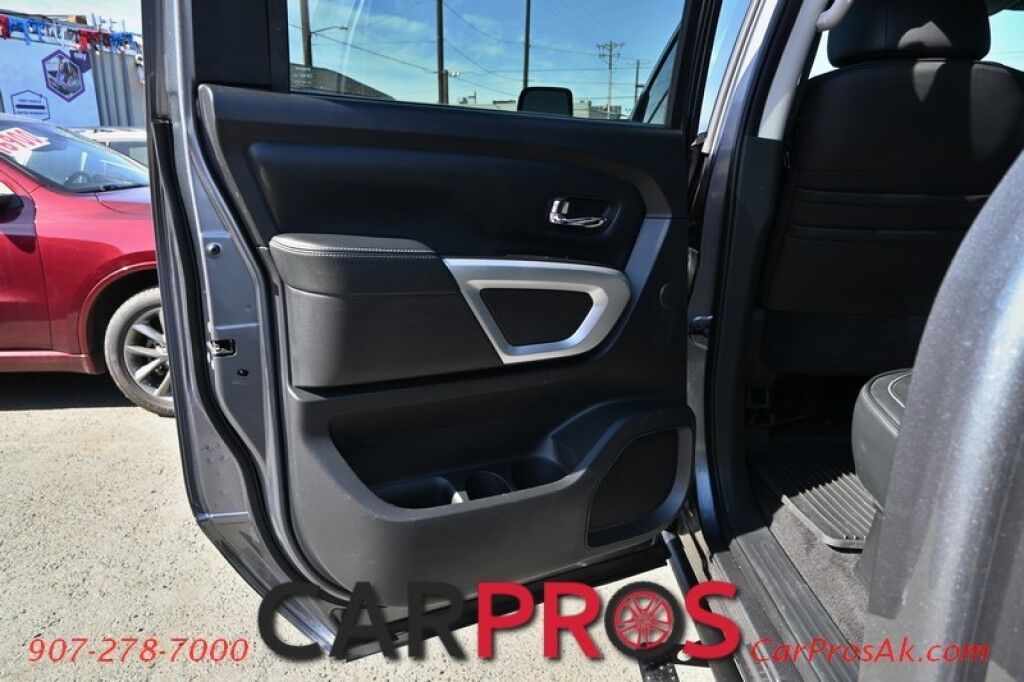 2018 Nissan Titan PRO-4X - Lifted - Fuel Wheels - 35in Tires - PRO-4X Utility Package - Comfort & Convenience Package - 5.6L V8 - 4X4 - Crew Cab - Pust To Start w/ Keyless Entry - Tow Package - 1 Owner Anchorage AK