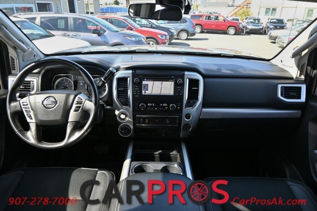 2018 Nissan Titan PRO-4X - Lifted - Fuel Wheels - 35in Tires - PRO-4X Utility Package - Comfort & Convenience Package - 5.6L V8 - 4X4 - Crew Cab - Pust To Start w/ Keyless Entry - Tow Package - 1 Owner Anchorage AK