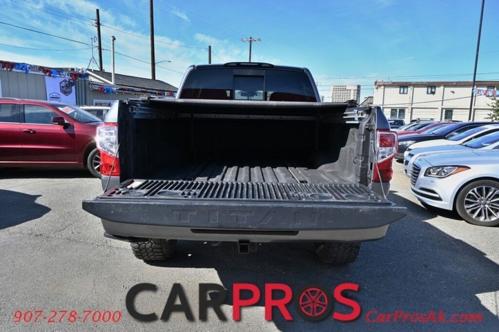 2018 Nissan Titan PRO-4X - Lifted - Fuel Wheels - 35in Tires - PRO-4X Utility Package - Comfort & Convenience Package - 5.6L V8 - 4X4 - Crew Cab - Pust To Start w/ Keyless Entry - Tow Package - 1 Owner Anchorage AK
