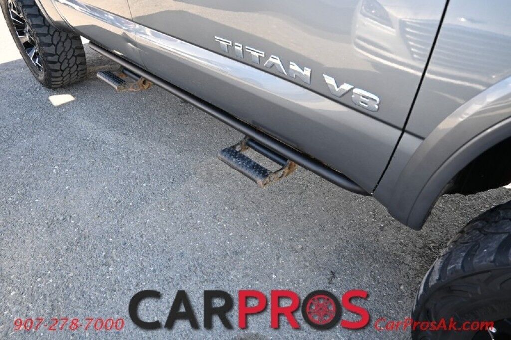 2018 Nissan Titan PRO-4X - Lifted - Fuel Wheels - 35in Tires - PRO-4X Utility Package - Comfort & Convenience Package - 5.6L V8 - 4X4 - Crew Cab - Pust To Start w/ Keyless Entry - Tow Package - 1 Owner Anchorage AK