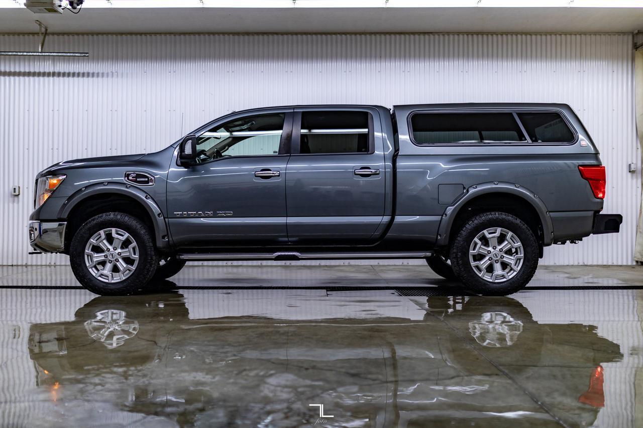 2018 Nissan Titan XD 4x4 Crew Cab SV Premium Diesel AISIN Nav BCam Red Deer AB