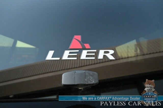 2018 Nissan Titan XD Platinum Reserve / Crew Cab / 4X4 / Turbo Diesel / AutoStart / Heated & Cooled Leather Seats / Heated Steering Wheel / Navigation / 360 Cam / Rockford Fosgate Speakers / Blind Spot Alert / Leer Canopy / Tow Pkg / Low Miles Anchorage AK