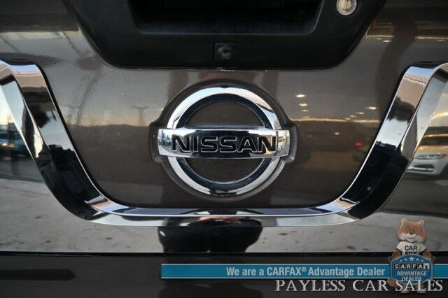 2018 Nissan Titan XD Platinum Reserve / Crew Cab / 4X4 / Turbo Diesel / AutoStart / Heated & Cooled Leather Seats / Heated Steering Wheel / Navigation / 360 Cam / Rockford Fosgate Speakers / Blind Spot Alert / Leer Canopy / Tow Pkg / Low Miles Anchorage AK