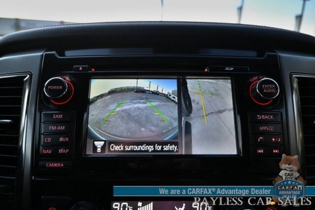 2018 Nissan Titan XD XD Platinum Reserve / 4X4 / 5.0L Turbo Diesel / AutoStart / Heated & Cooled Leather Seats / Heated Steering Wheel / Navigation / 360 Cam / Rockford Fosgate Speakers / Blind Spot Alert / Leer Canopy / Tow Pkg / Low Miles Anchorage AK