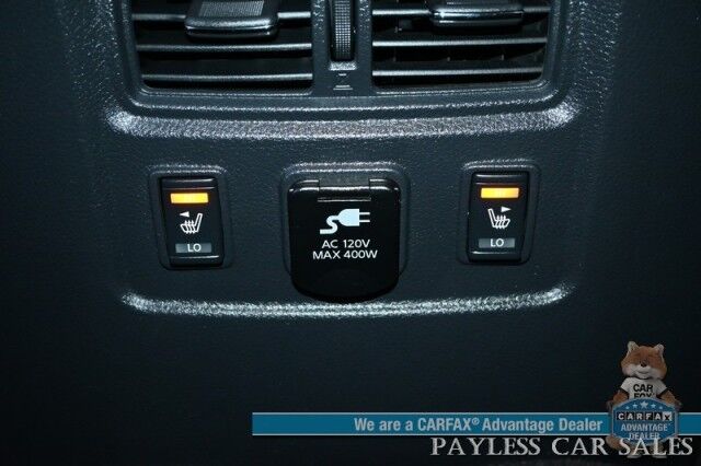 2018 Nissan Titan XD XD Platinum Reserve / 4X4 / 5.0L Turbo Diesel / AutoStart / Heated & Cooled Leather Seats / Heated Steering Wheel / Navigation / 360 Cam / Rockford Fosgate Speakers / Blind Spot Alert / Leer Canopy / Tow Pkg / Low Miles Anchorage AK