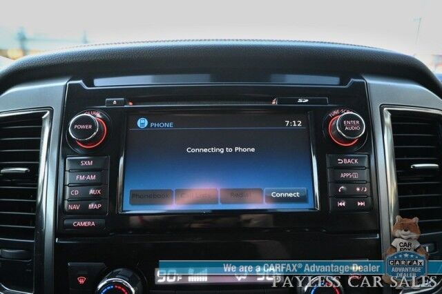 2018 Nissan Titan XD XD Platinum Reserve / Crew Cab / 4X4 / Turbo Diesel / AutoStart / Heated & Cooled Leather Seats / Heated Steering Wheel / Navigation / 360 Cam / Rockford Fosgate Speakers / Blind Spot Alert / Leer Canopy / Tow Pkg / Low Miles Anchorage AK