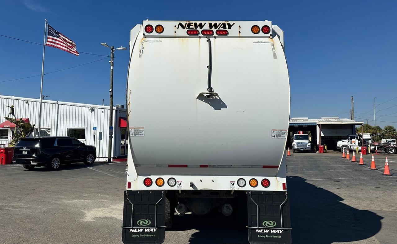 2018 Peterbilt 520 40 Yard New Way Front Loader Garbage Truck Tampa FL