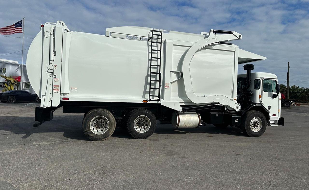 2018 Peterbilt 520 40 Yard New Way Front Loader Garbage Truck Tampa FL
