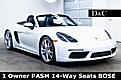 2018 Porsche 718 Boxster S 1 Owner PASM 14-Way Seats BOSE