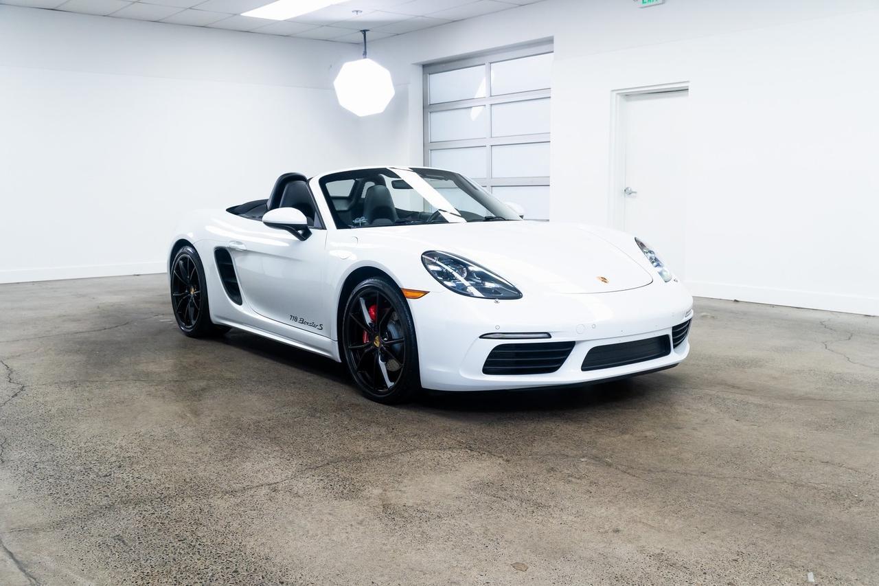 2018 Porsche 718 Boxster S Vented Seats Sport Chrono Package Sport Exhaust Portland OR