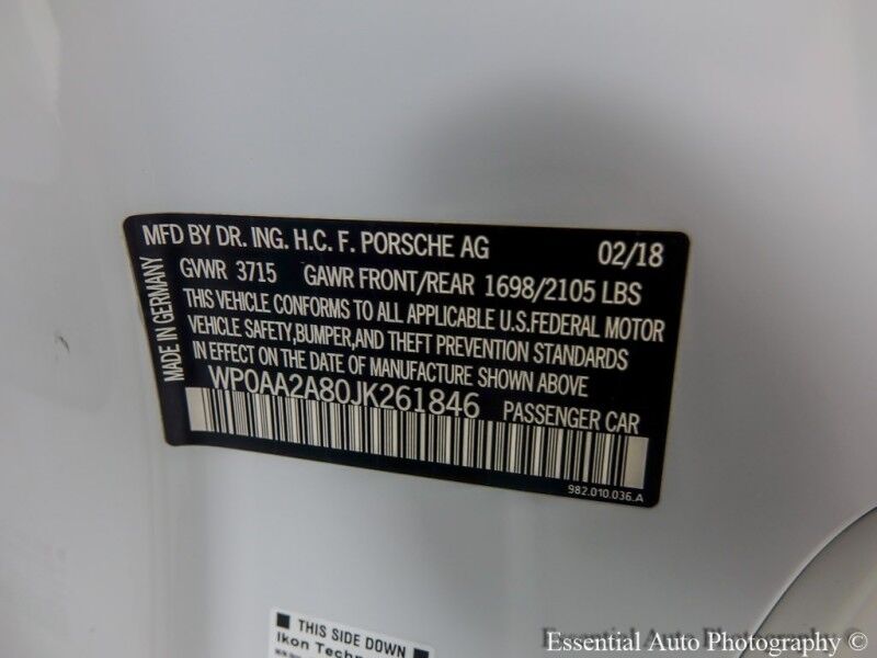 2018 Porsche 718 Cayman Willowbrook IL