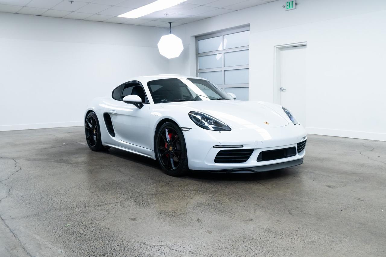 2018 Porsche 718 Cayman S 1 Owner Soul Exhaust Bose Audio Portland OR